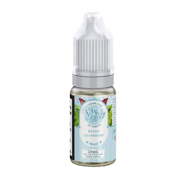 Raisin Cranberry Frais - Sels de nicotine - Le Petit Verger - Savourea