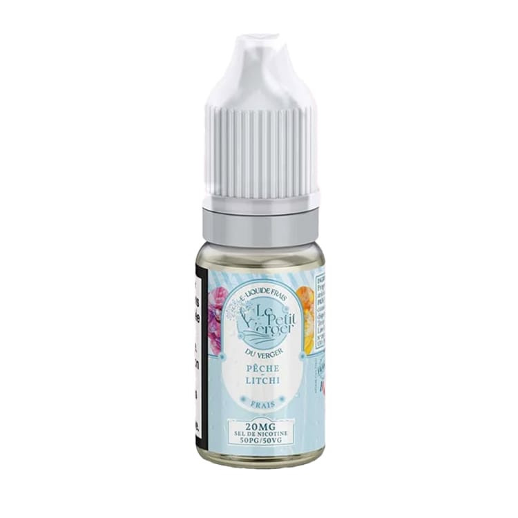 Pêche Litchi Frais - Sels de nicotine - Le Petit Verger - Savourea