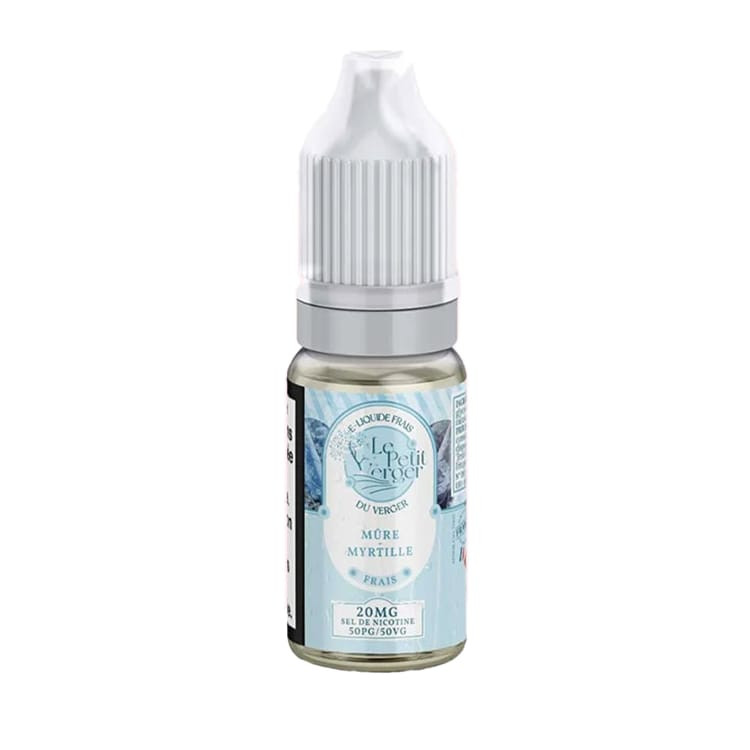 Mure Myrtille Frais - Sels de nicotine - Le Petit Verger - Savourea
