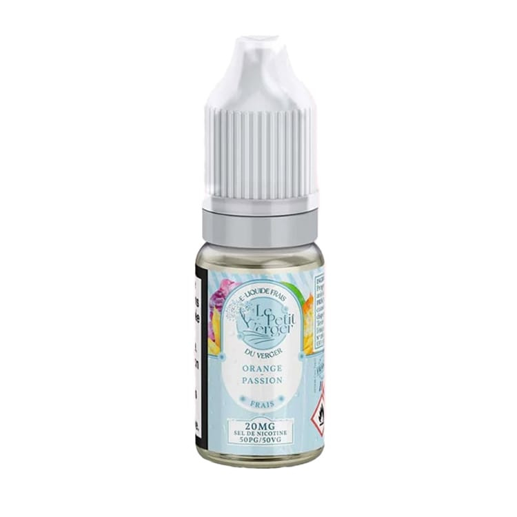 Orange Passion Frais - Sels de nicotine - Le Petit Verger - Savourea