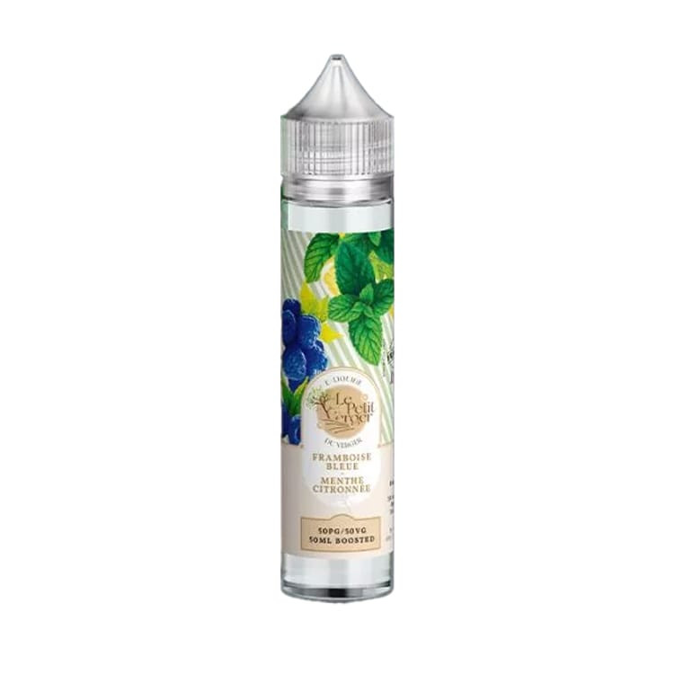 Framboise Bleue Menthe Citronnée 50/70ml - Le Petit Verger - Savourea