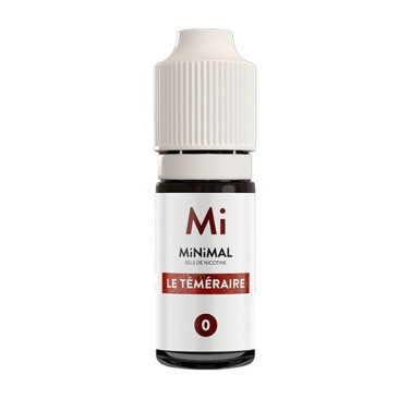 Minimal Le Téméraire Nic Salt 10ml By Fuu