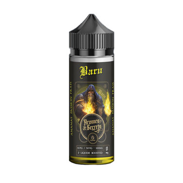 E-liquide Baru 100ml – Arômes & Secrets | Savourea | Saveurs Ananas, Fruit de la Passion & Fraîcheur – Fabriqué en France
