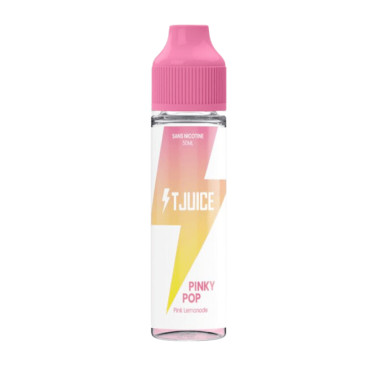 E-liquide Pinky Pop 50mL - Tjuice - Saveur Fruité Limonade