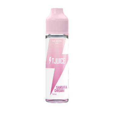 E-liquide Sakura Dream 50ml – T-Juice – Cerise japonaise & vanille
