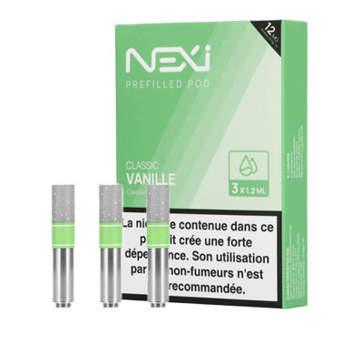 Cartouches Nexi One x3 – Classic Vanille 20 mg – Aspire