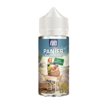 E-liquide Fraise Cassis Poire 100ml – Panier du Marché – Fruité frais