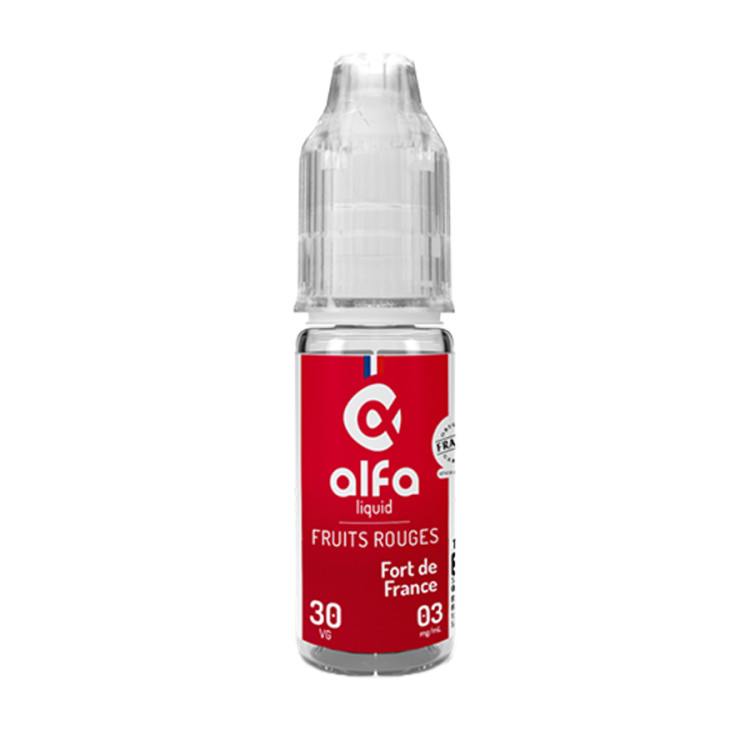 E-liquide Fort de France 10ml – Alfaliquid – Fraise & Acérola