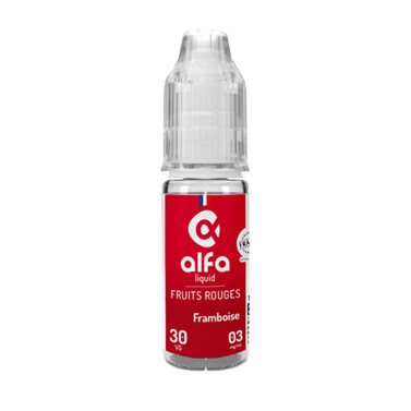 E-liquide Framboise 10ml – Alfaliquid – Saveur framboise