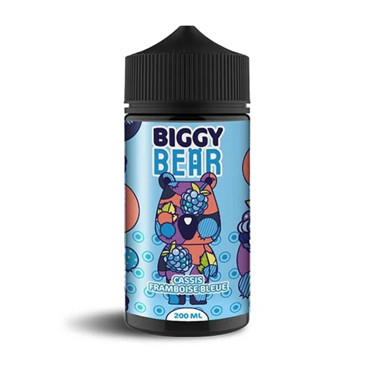 E-liquide Cassis Framboise Bleue 200ml – Biggy Bear – Secret’s Lab
