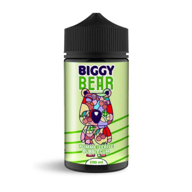 E-liquide Pomme Cerise Bubble Gum 200ml – Biggy Bear – Secret’s Lab