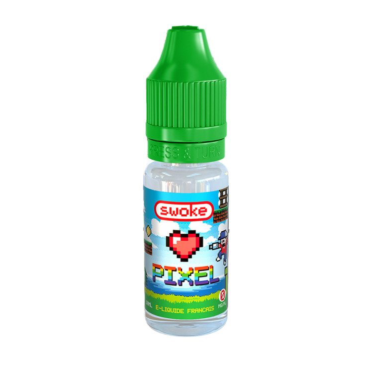 E-liquide Pixel 10ml – Swoke – Kiwi, Goyave, Pitaya & Fraise