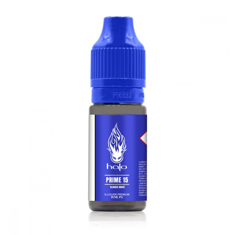 E-liquide Prime 15 - 10ml – Halo – Classic blond & cacao