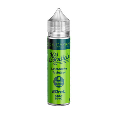 E-liquide La Menthe De Saison - 50/60ml - Les Essentiels
