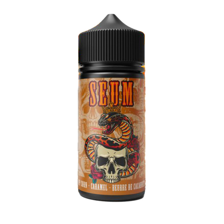 E-liquide Pop Corn Caramel Beurre de Cacahuète 100/120ml - Seum