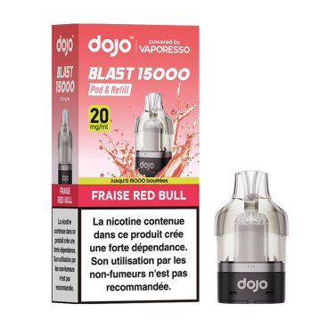 Cartouche Dojo Blast 15K Mr Blue – 15 000 bouffées, 20 mg