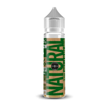E-liquide Natural 50 ml – 100 % végétal | Sans arôme & additif – Curieux