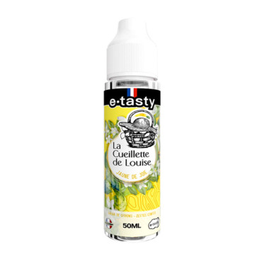 Jaune de Joie 50 ml – E-liquide citron caviar & zestes confits | 0 mg