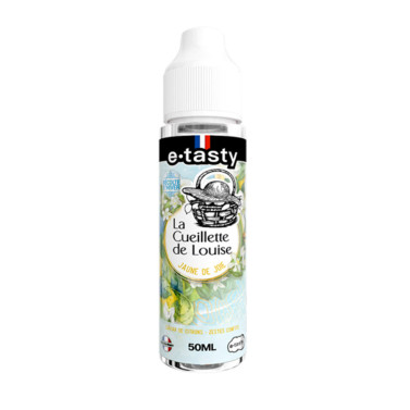 Jaune de Joie Hiver 50 ml – Citron Caviar & Zestes Confits | E-liquide Français 0 mg