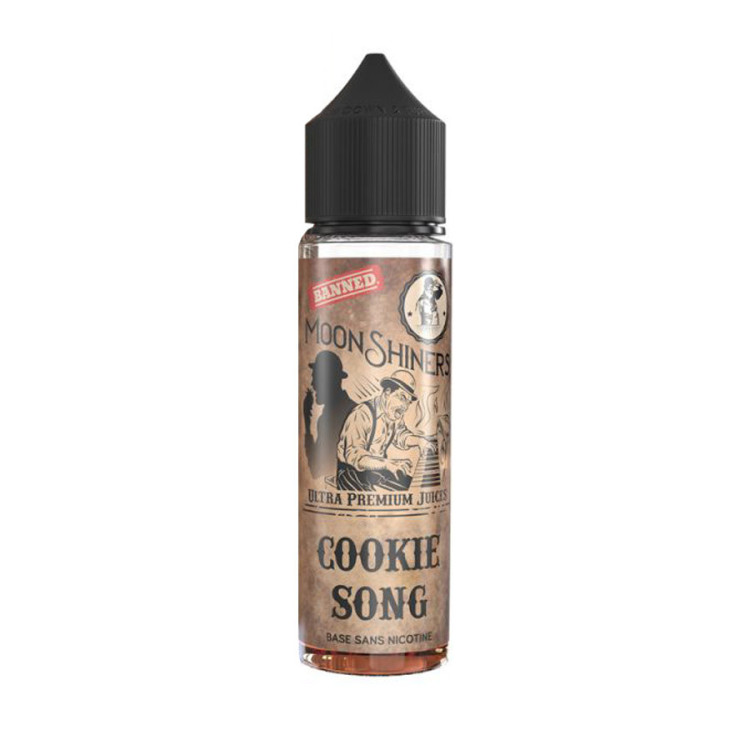 E-liquide Easy2Shake Cookie Song 60ml - Moon Shiners-saveurs cookie, brownie et fraise blanche,