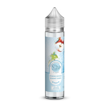 E-liquide Pomme Rouge Pomme Verte Frais - 50/70ml - Le Petit Verger