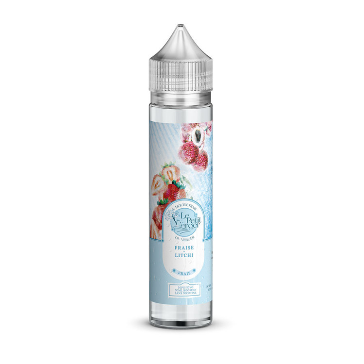E-liquide Fraise Litchi Frais - 50/70ml - Le Petit Verger