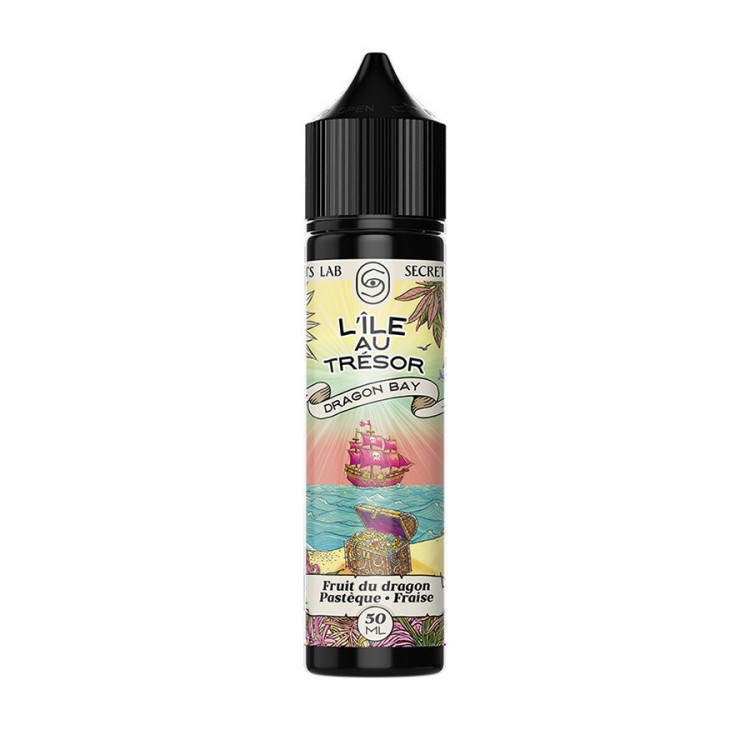 E-liquide Dragon Bay - 50/70ml - L'Ile au Trésor