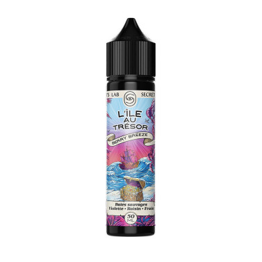 E-liquide Berry Breeze - 50/70ml - L'Ile au Trésor