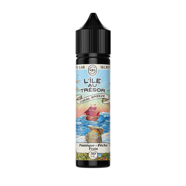 E-liquide Coral Breeze - 50/70ml - L'Ile au Trésor