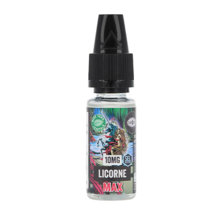 E-liquide Licorne Max - Sels de nicotine - 10ml