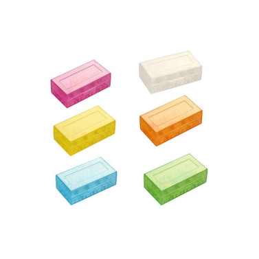 Boite de rangement pour 2 accus 18650