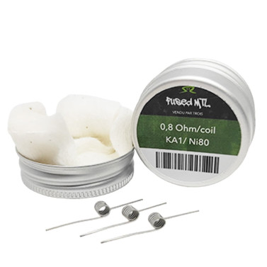 Coil Fused Clapton MTL 0,8ohm - Ohm My Build !