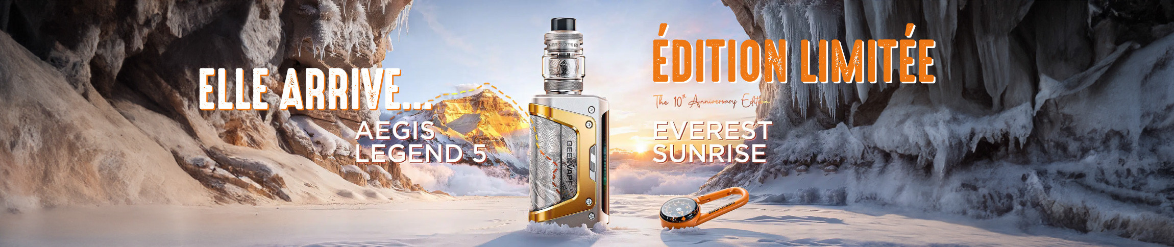 Prochainement... Aegis legend 5 édition limitée Everest !