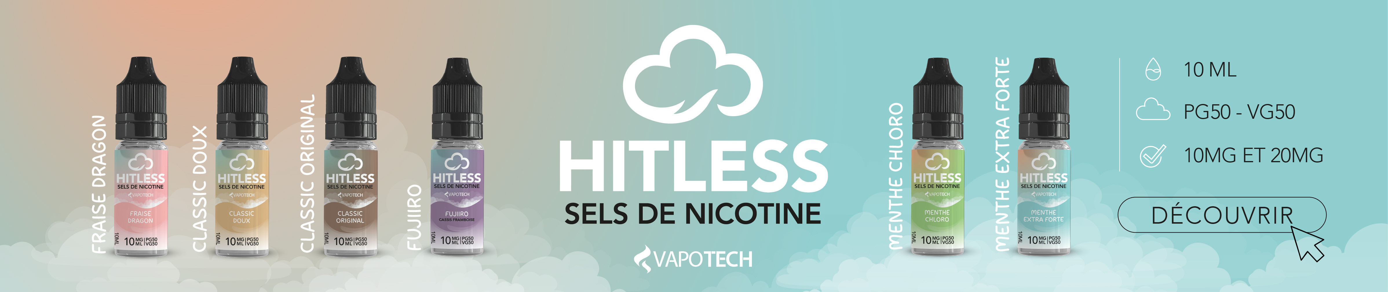 Nouveauté gamme HITLESS par Vapotech