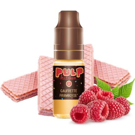 Eliquide Gaufrette Framboise - Pulp 10mL