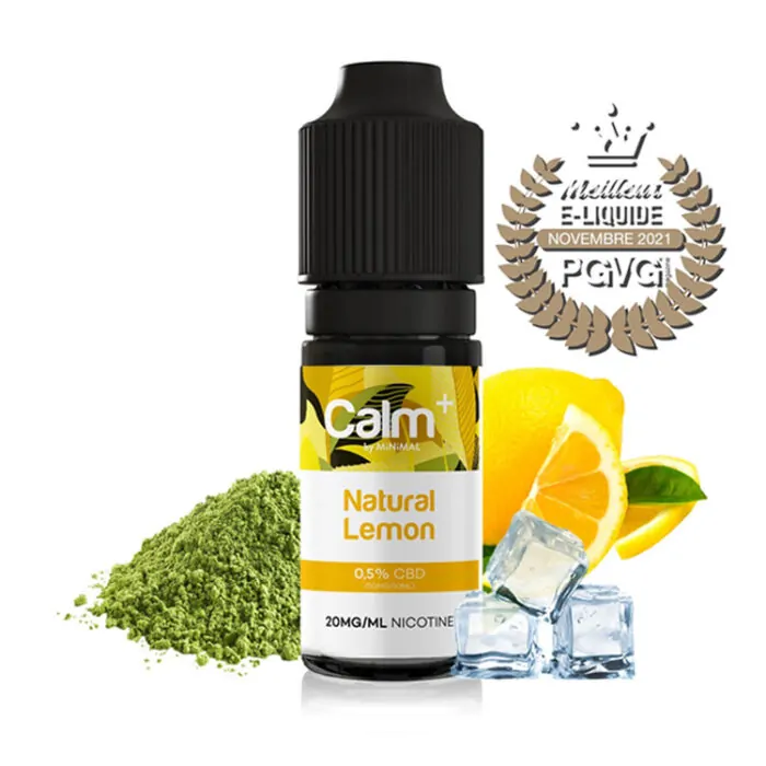 Eliquide Natural Lemon - Calm+ 10mL