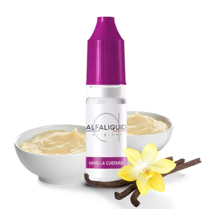 Eliquide Vanilla Custard - Alfaliquid 10mL