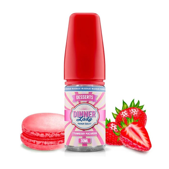 Concentré Strawberry Macaroon - Dinner Lady 30mL