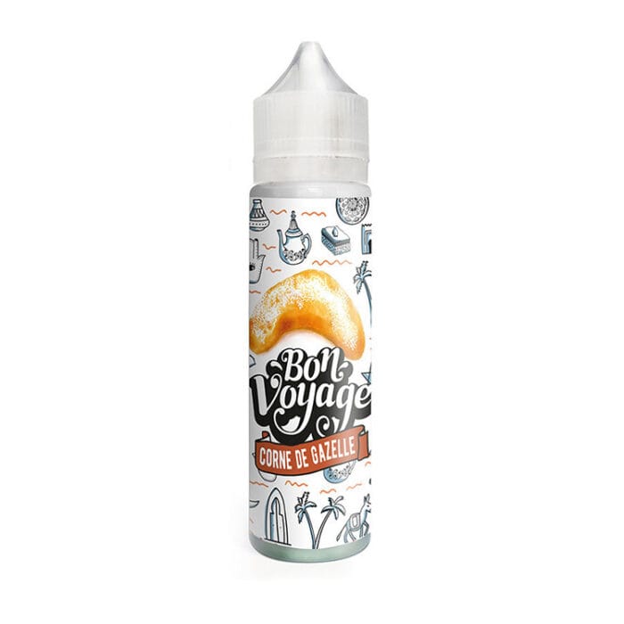 Corne de Gazelle 50/60ml – Bon voyage – Le Coq Qui Vape Desserts