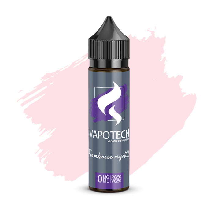 Framboise Myrtille – Vapotech 50mL Eliquide