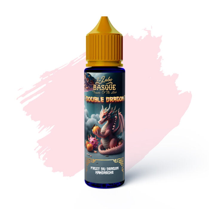 Fruit du dragon Mandarine 50/70ml – Double Dragon – Labo Basque Eliquide