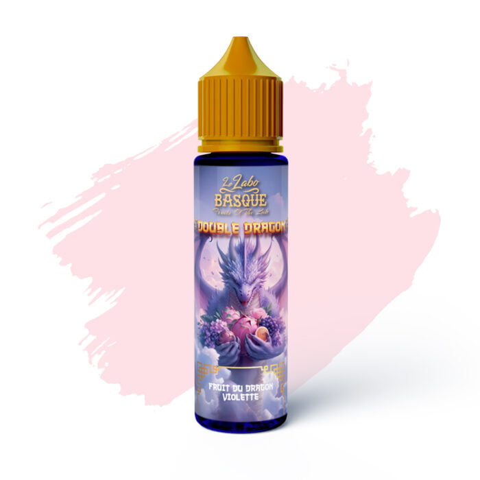 Fruit du dragon Violette 50/70ml – Double Dragon – Labo Basque Eliquide