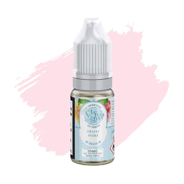 LE PETIT VERGER fraise-poire-frais-sels-de-nicotine