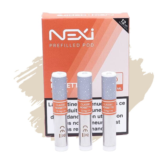 Cartouches pour Nexi One par 3 – 20mg – Aspire – Saveur : Classic Noisette Cartouche