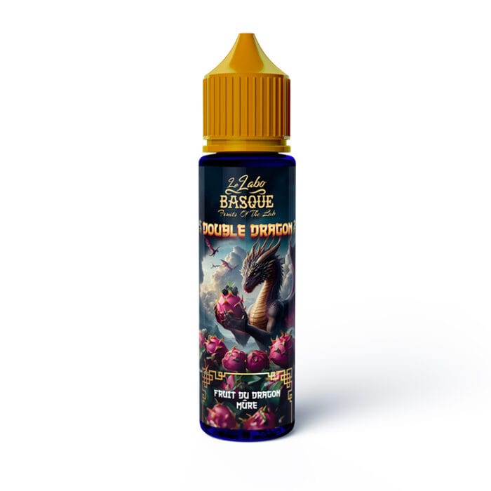 Fruit du dragon Mûre 50/70ml – Double Dragon – Labo Basque E-liquides