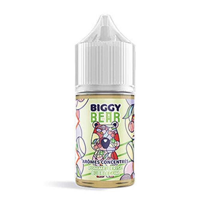 Concentré Pomme Cerise Bubble Gum 30ml – Biggy Bear –  Secret’s Lab Arôme Fruités